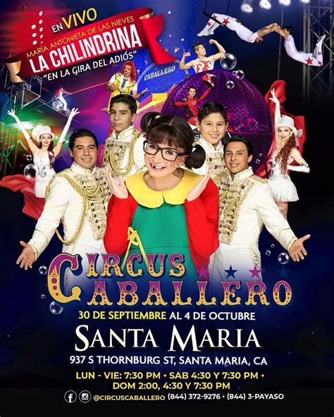Caballero circus - Petaluma! 🎪🤹🏻‍♂️ The Circus Hermanos Caballero is back! 🎉 And with a brand new show for the whole family, you can’t miss it! 🕺🏻💃🏼🎊 Grand debut Thursday July 21 to Monday august 1. Petaluma village premium outlets 2200 Petaluma Blvd N Petaluma, CA 94952 United States. 🇺🇸 🎪 For more information 🎪 👇🏻 702-583-5435 - 702-580-2643 ...